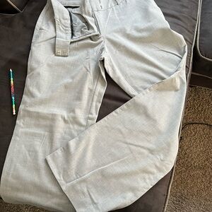 Worthington Gray Mid Rise Modern Fit Dress Pants Women’s Size 10